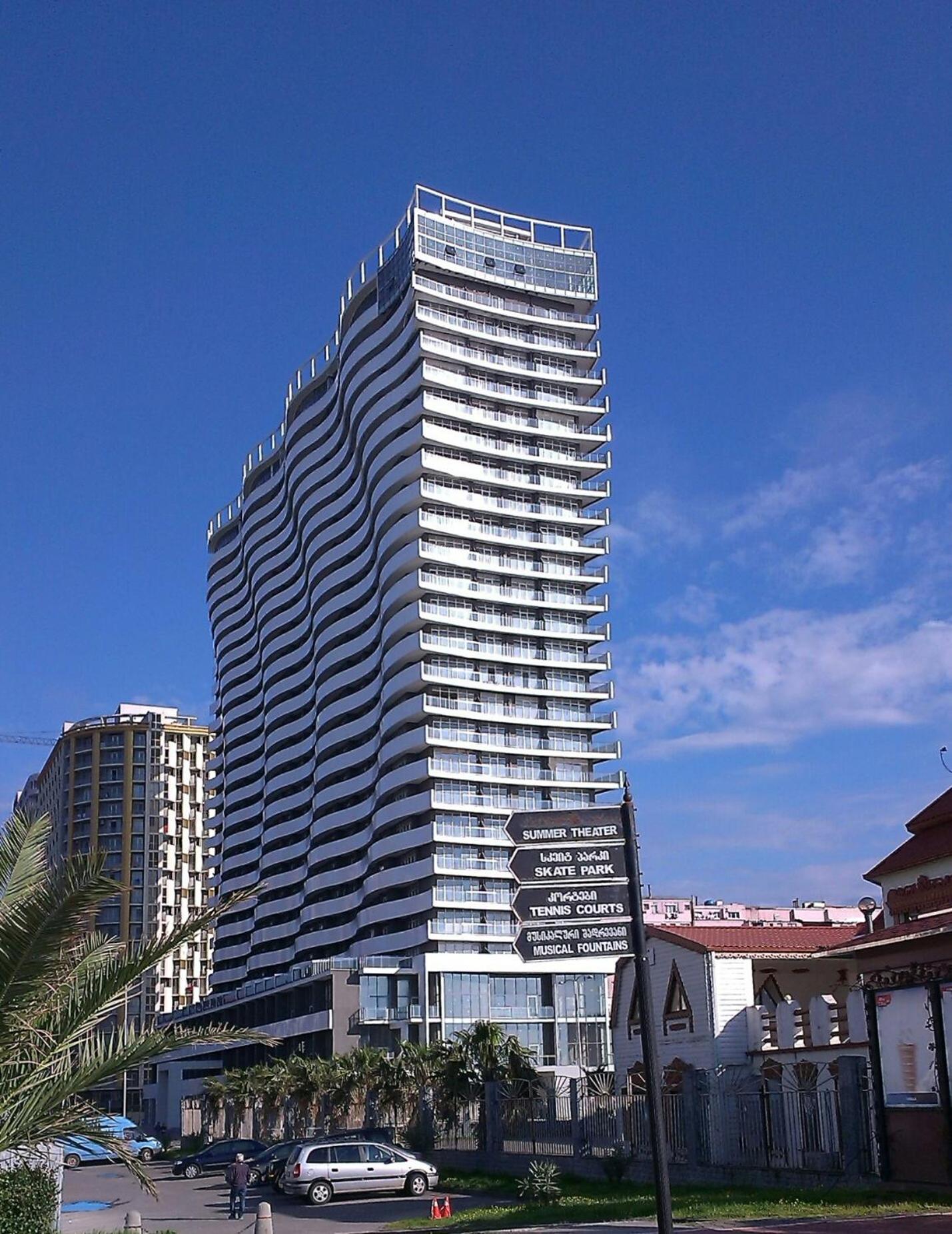 Пентхаус Apart Del Mar С Панорамным Видом 巴统 外观 照片